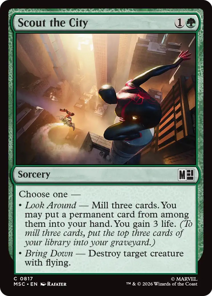 2026 Magic: The Gathering Marvel Super Heroes 2026 Magic: The Gathering Marvel Super Heroes #817 trading card