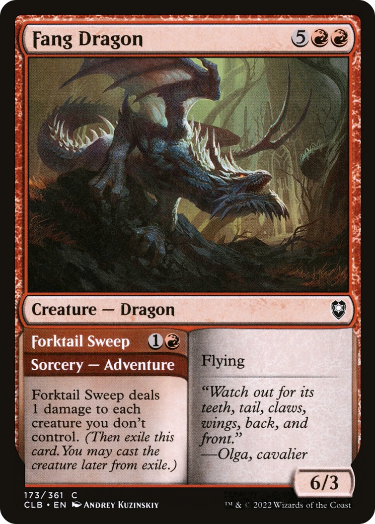 Fang Dragon // Forktail Sweep - Image 1