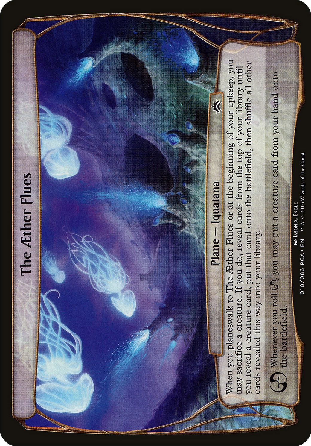 2016 Magic: The Gathering Planechase Anthology Planes The Aether Flues #10 trading card