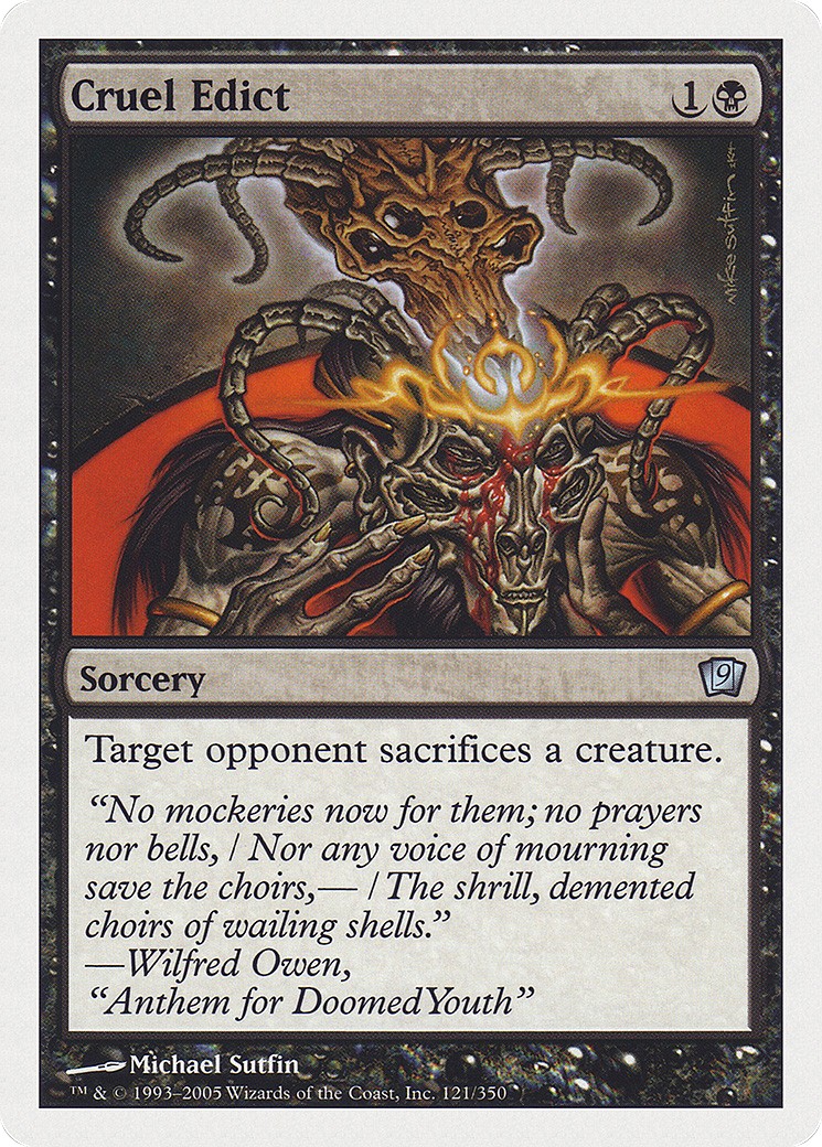 2005 Magic: The Gathering Ninth Edition 2005 Magic: The Gathering Ninth Edition #121 trading card