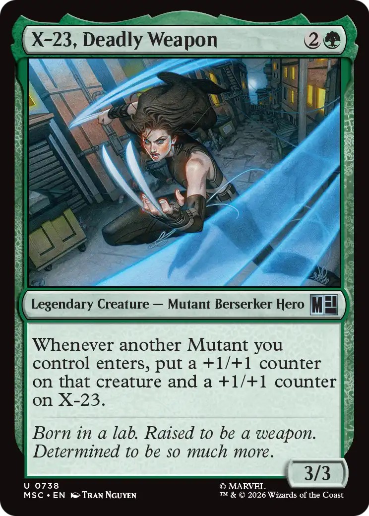 2026 Magic: The Gathering Marvel Super Heroes 2026 Magic: The Gathering Marvel Super Heroes #738 trading card