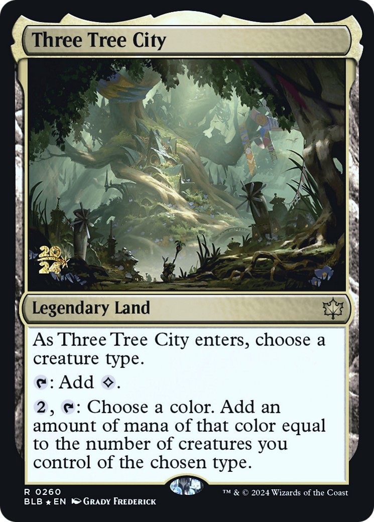 2024 Magic: The Gathering Bloomburrow Promos 2024 Magic: The Gathering Bloomburrow Promos #260s trading card