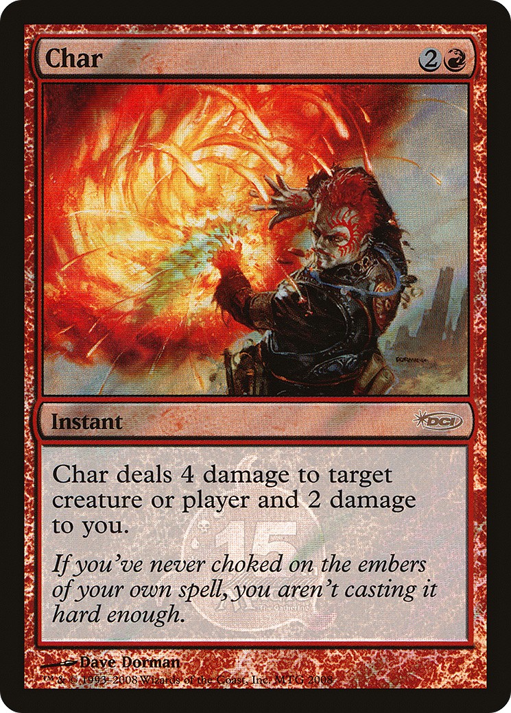 2008 Magic: The Gathering 15th Anniversary Cards Char #1 trading card