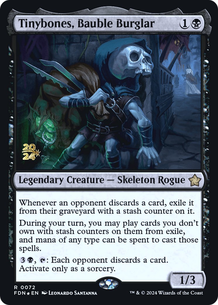 2024 Magic: The Gathering Foundations Promos 2024 Magic: The Gathering Foundations Promos #72s trading card