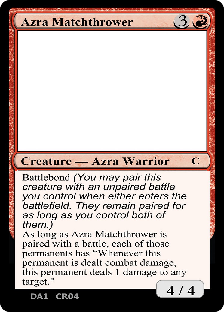 Azra Matchthrower - Image 1