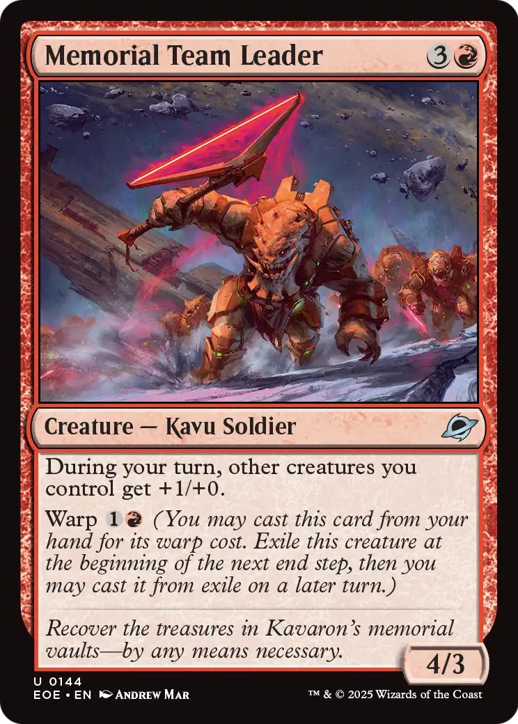 Memorial Team Leader - Image 1