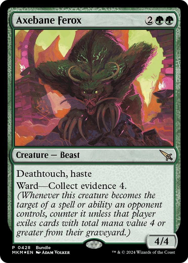 2024 Magic: The Gathering Murders at Karlov Manor 2024 Magic: The Gathering Murders at Karlov Manor #428 trading card