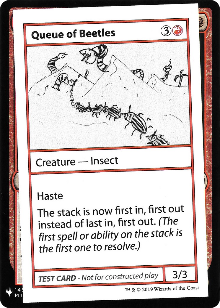 Queue of Beetles - Image 1