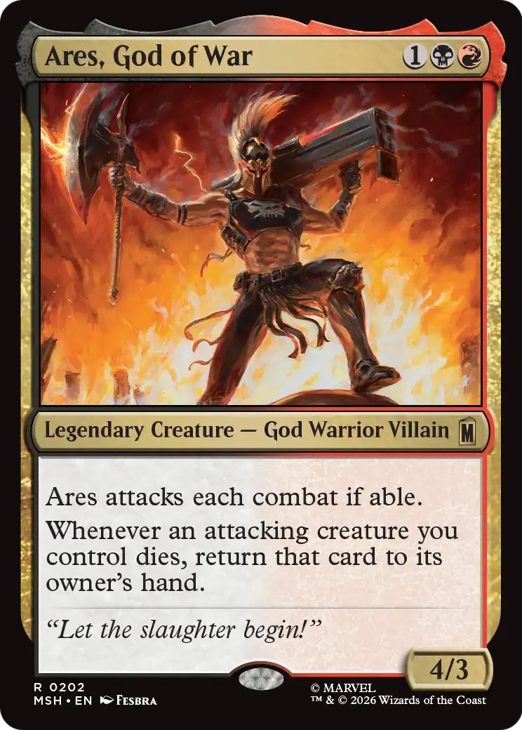 2026 Magic: The Gathering Marvel Super Heroes 2026 Magic: The Gathering Marvel Super Heroes #202 trading card