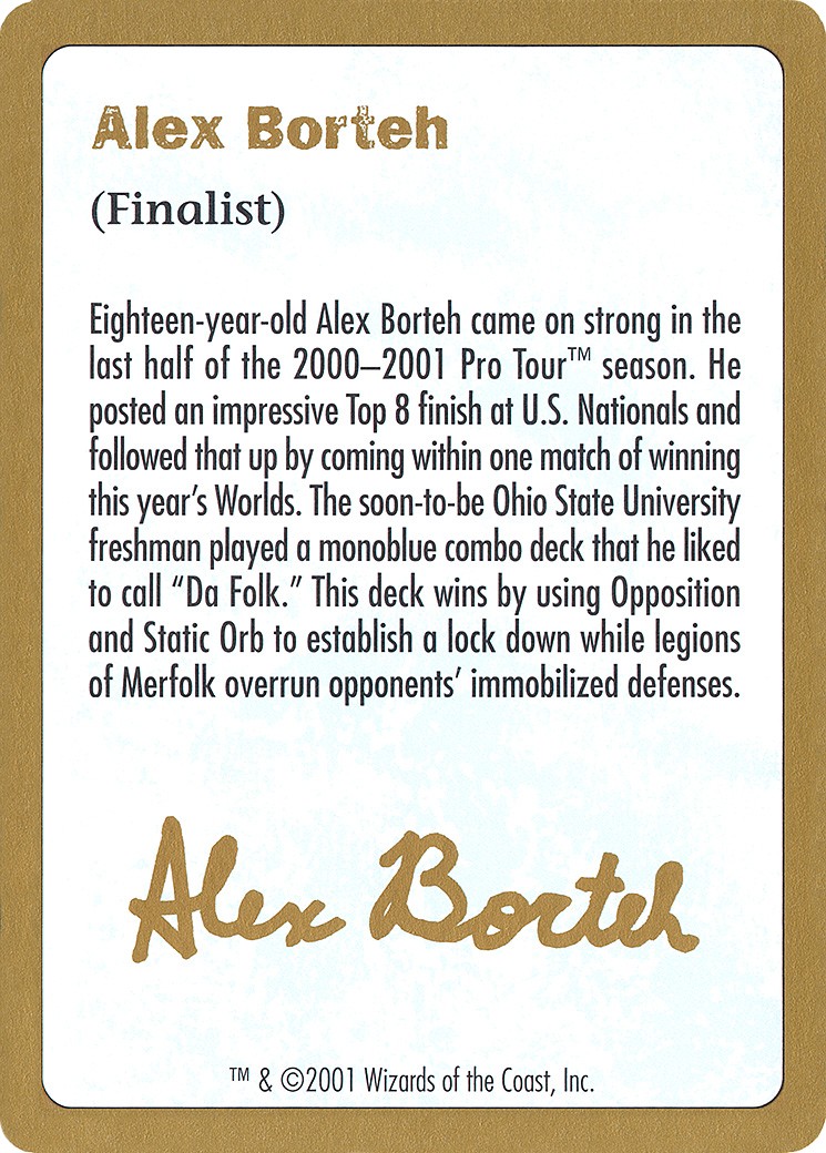 Alex Borteh Bio - Image 1