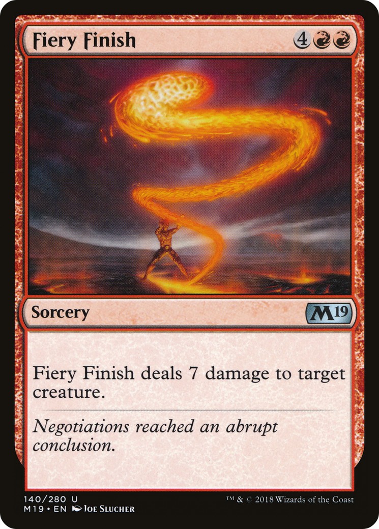 Fiery Finish - Image 1