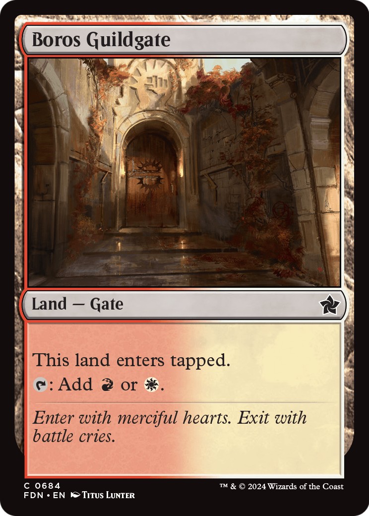 2024 Magic: The Gathering Foundations 2024 Magic: The Gathering Foundations #684 trading card