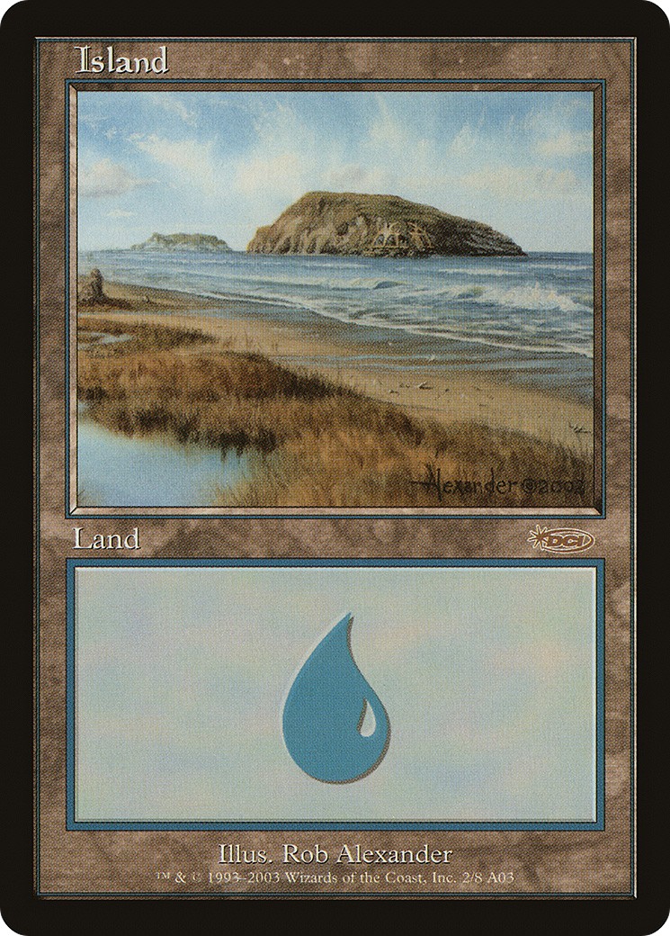 2003 Magic: The Gathering Arena League Island #2 trading card