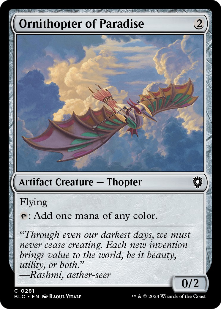 2024 Magic: The Gathering Bloomburrow 2024 Magic: The Gathering Bloomburrow #281 trading card
