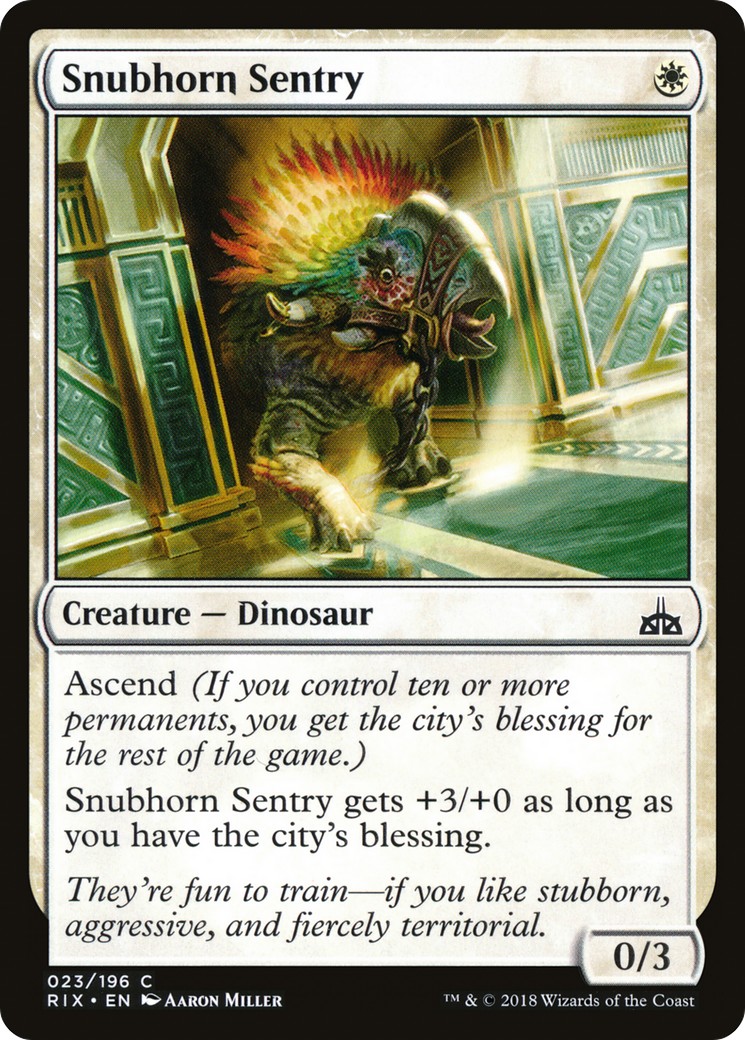 Snubhorn Sentry - Image 1