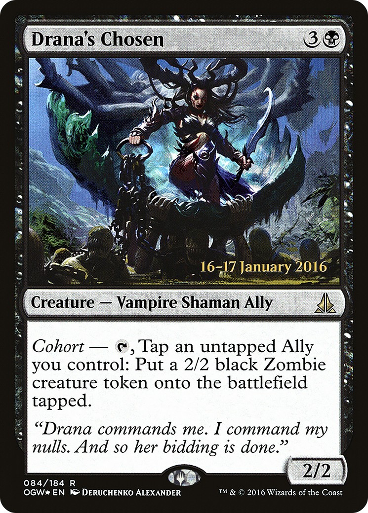 2016 Magic: The Gathering Oath of the Gatewatch Promos 2016 Magic: The Gathering Oath of the Gatewatch Promos #84s trading ca