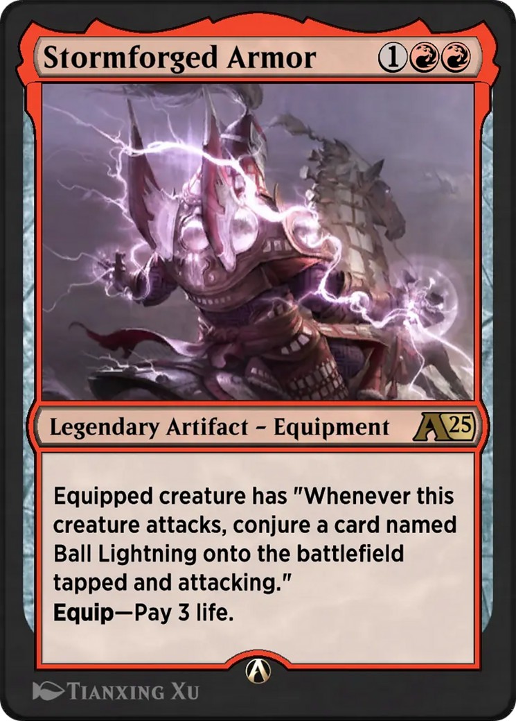 2025 Magic: The Gathering Alchemy: Tarkir Stormforged Armor #13 trading card