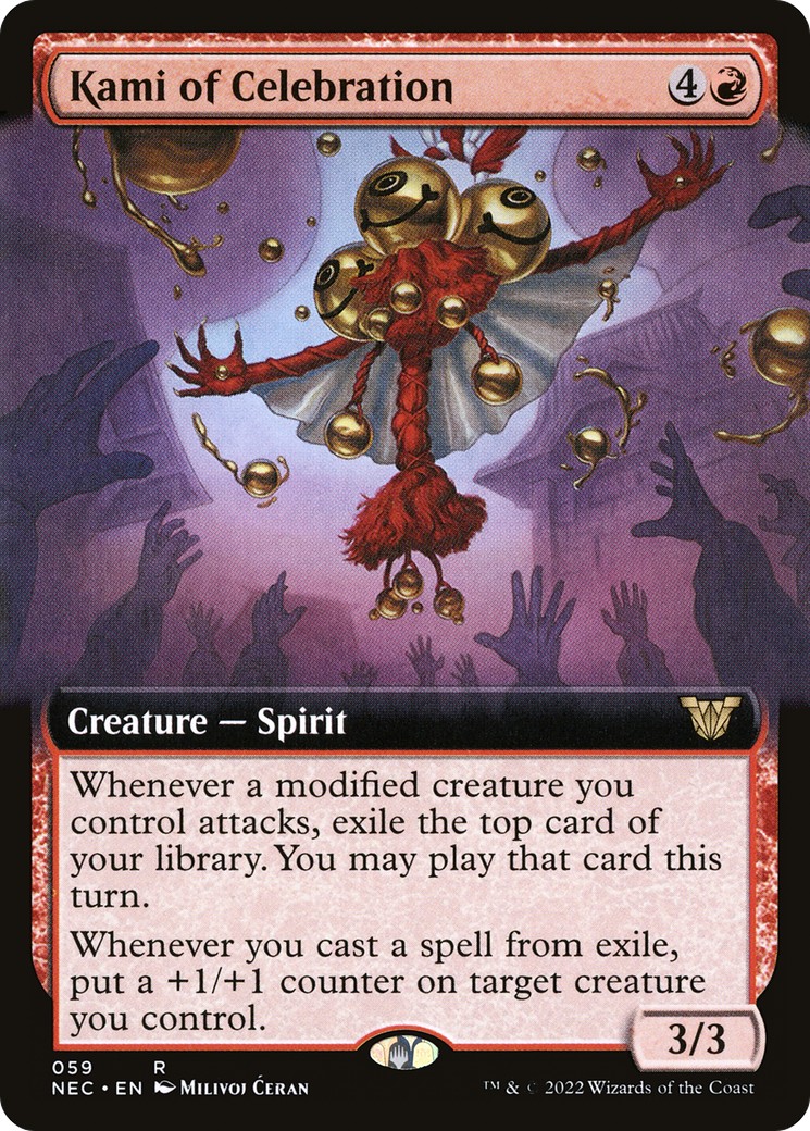 2022 Magic: The Gathering Neon Dynasty 2022 Magic: The Gathering Neon Dynasty #59 trading card