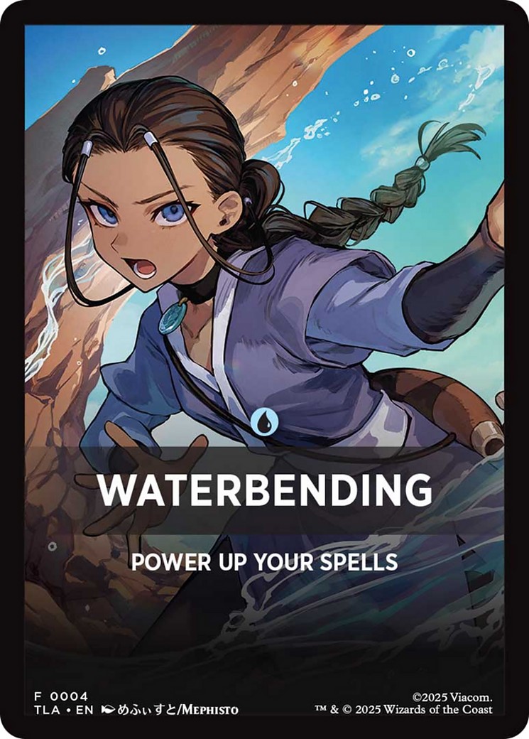 2025 Magic: The Gathering Avatar: The Last Airbender Beginner Box Front Cards Waterbending #4 trading card