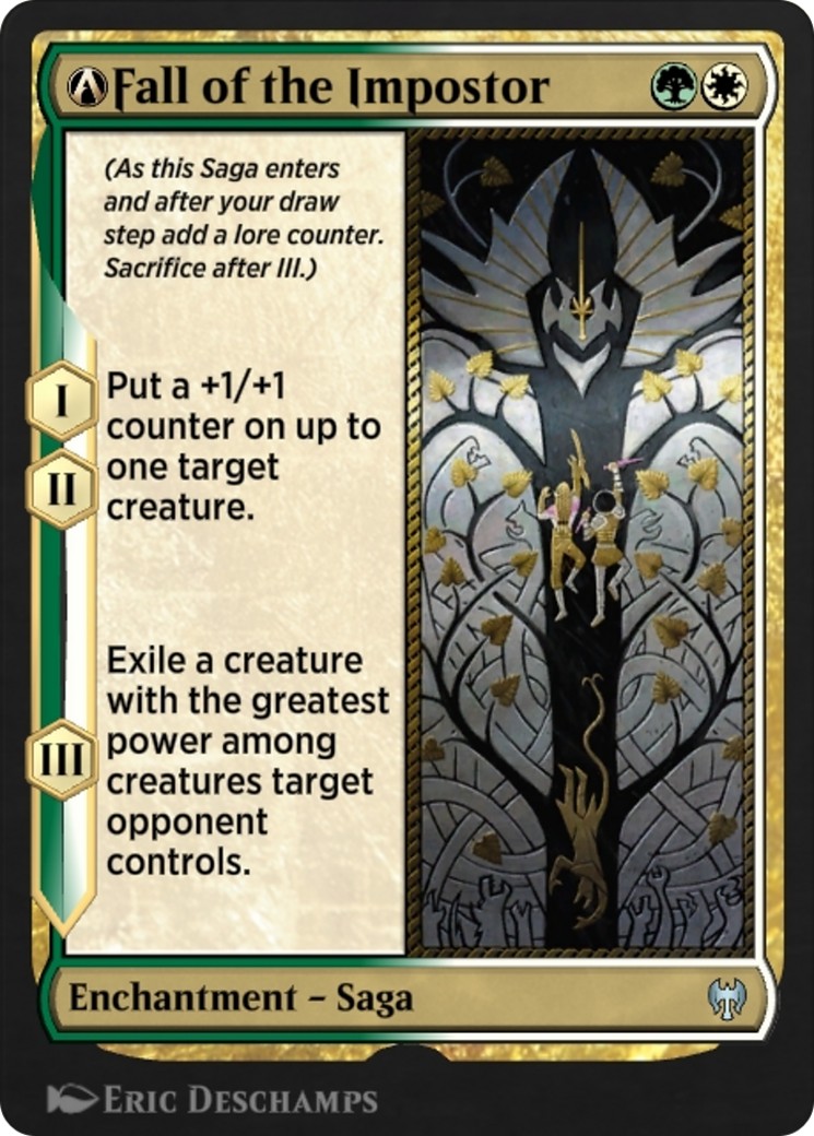 2022 Magic: The Gathering Kaldheim A-Fall of the Impostor #A-208 trading card