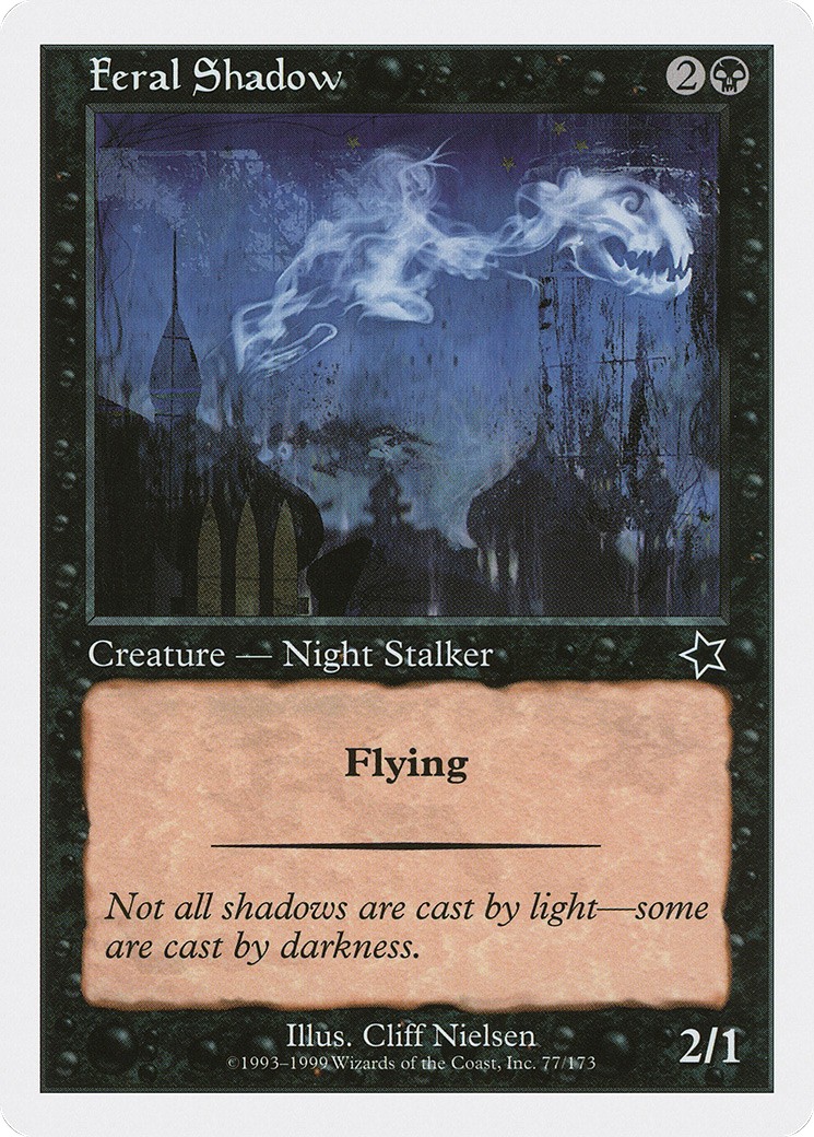 1999 Magic: The Gathering Starter 1999 Magic: The Gathering Starter #77 trading card