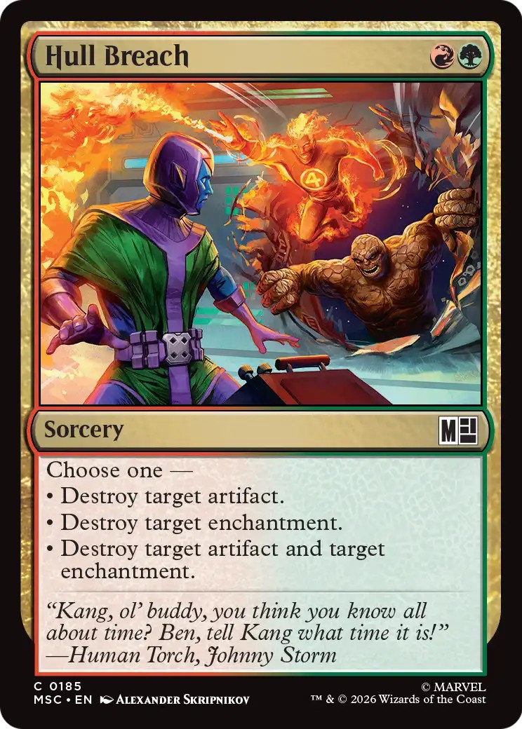 2026 Magic: The Gathering Marvel Super Heroes 2026 Magic: The Gathering Marvel Super Heroes #185 trading card