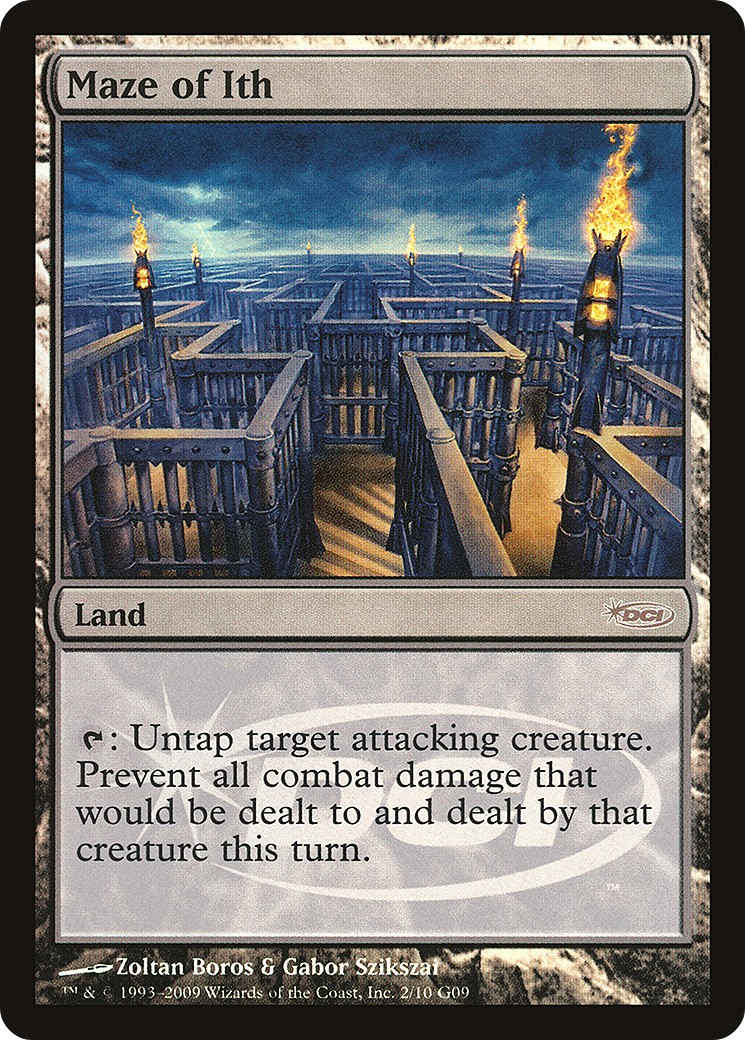 2009 Magic: The Gathering Judge Gift Cards Maze of Ith #2 trading card