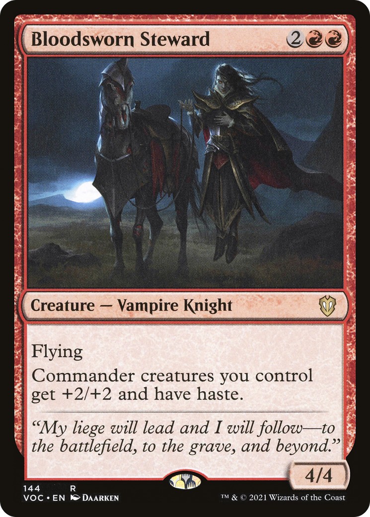 2021 Magic: The Gathering Crimson Vow 2021 Magic: The Gathering Crimson Vow #144 trading card