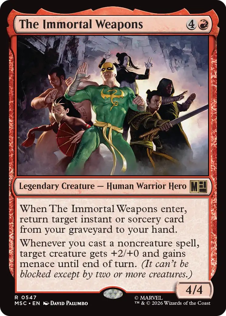 2026 Magic: The Gathering Marvel Super Heroes 2026 Magic: The Gathering Marvel Super Heroes #547 trading card