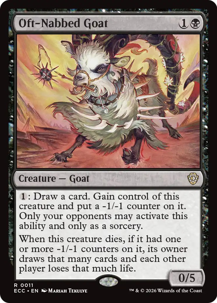Oft-Nabbed Goat - Image 1