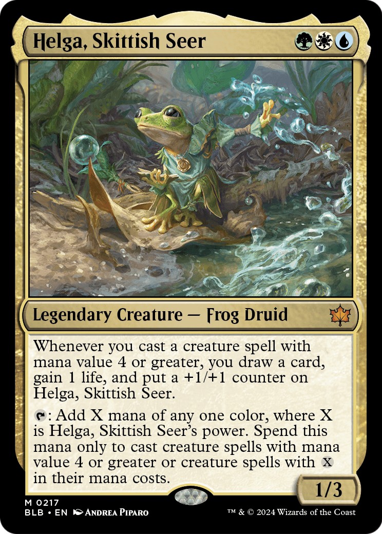 Helga, Skittish Seer - Image 1