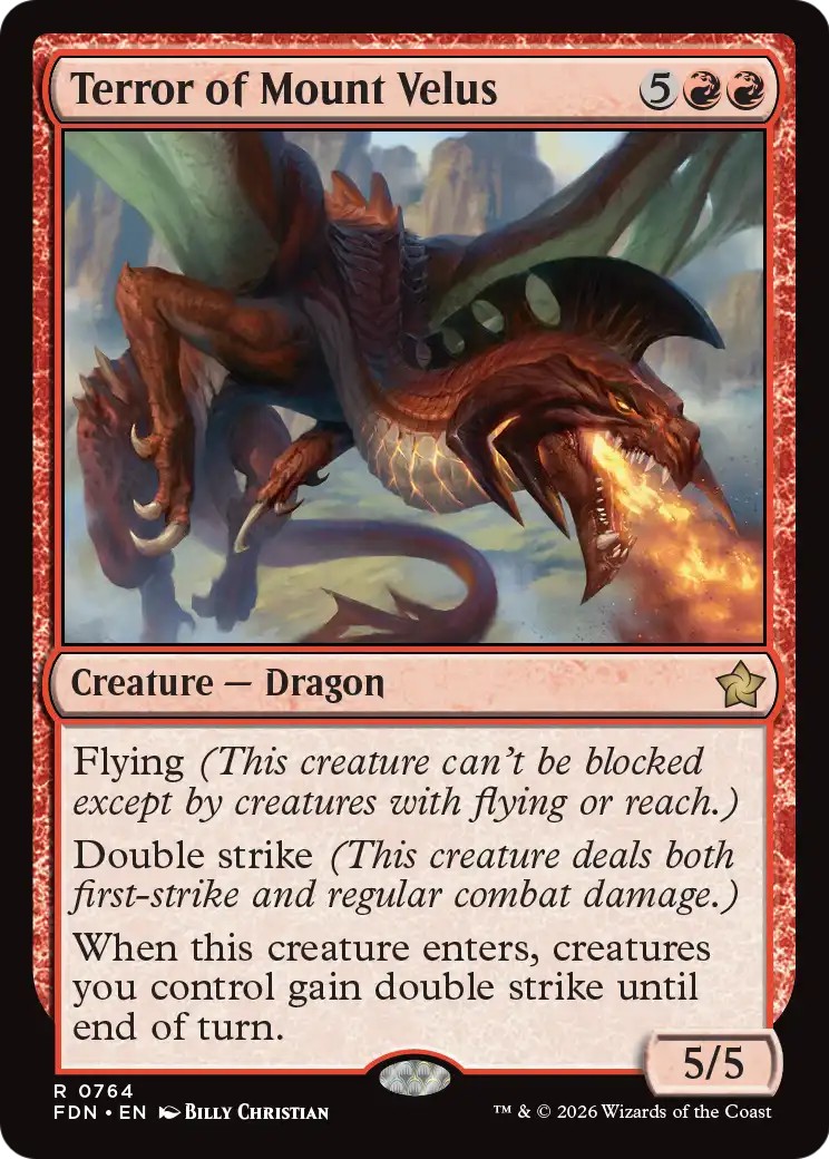2026 Magic: The Gathering Foundations 2026 Magic: The Gathering Foundations #764 trading card