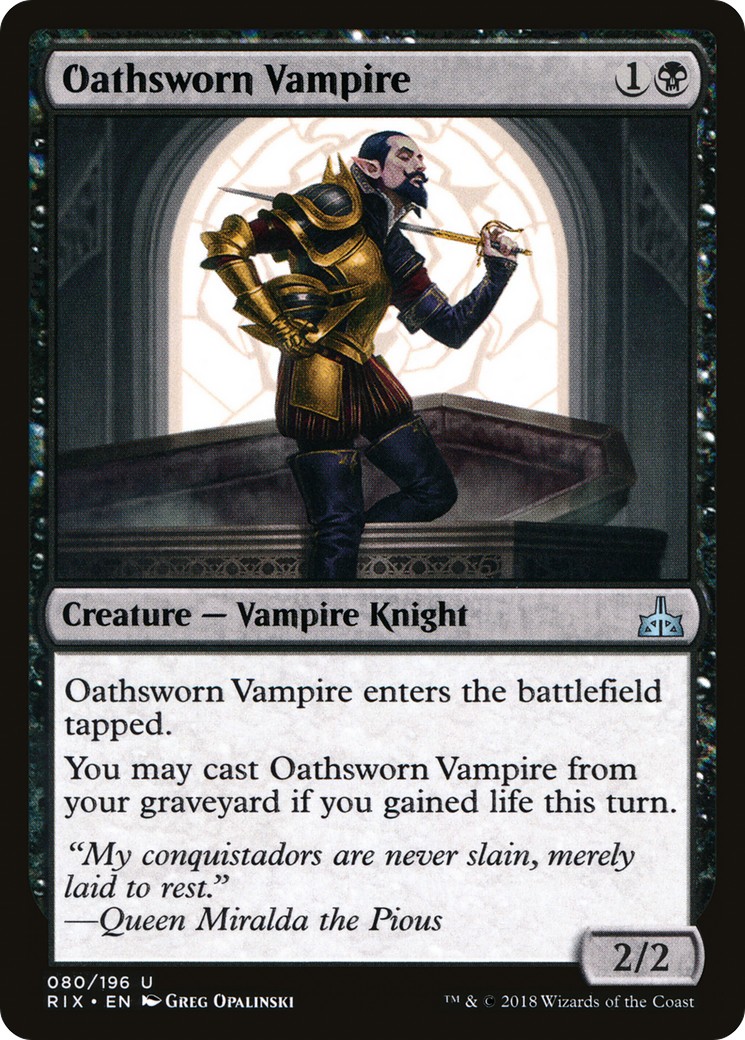 Oathsworn Vampire - Image 1