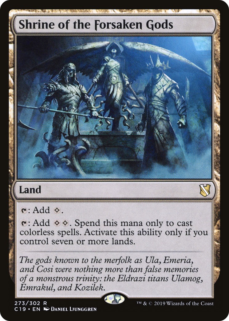 2019 Magic: The Gathering Commander 2019 Magic: The Gathering Commander #273 trading card