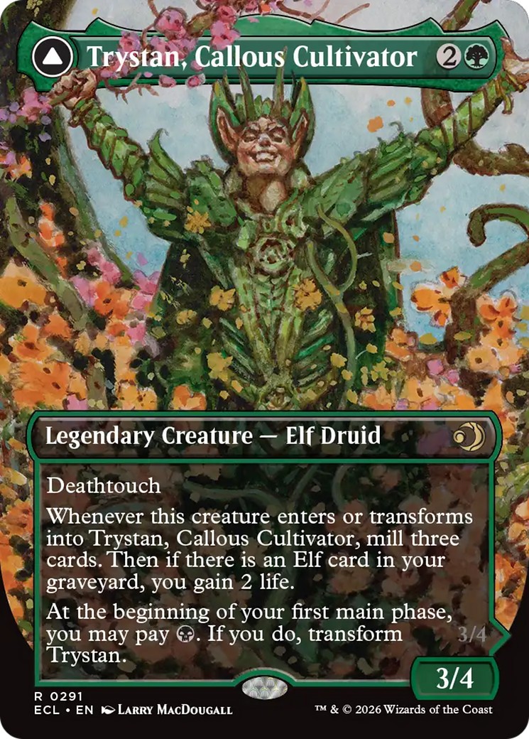 Trystan, Callous Cultivator // Trystan, Penitent Culler - Image 1