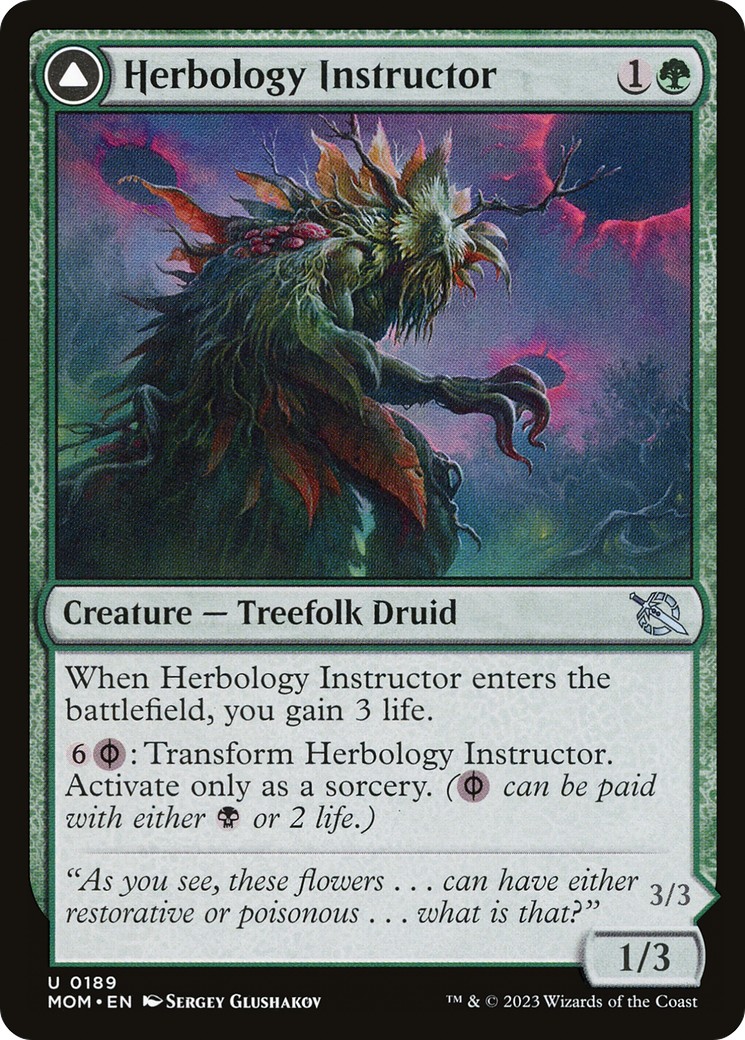 Herbology Instructor // Malady Invoker - Image 1