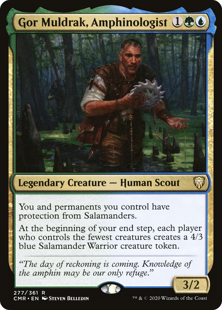 Gor Muldrak, Amphinologist - Image 1