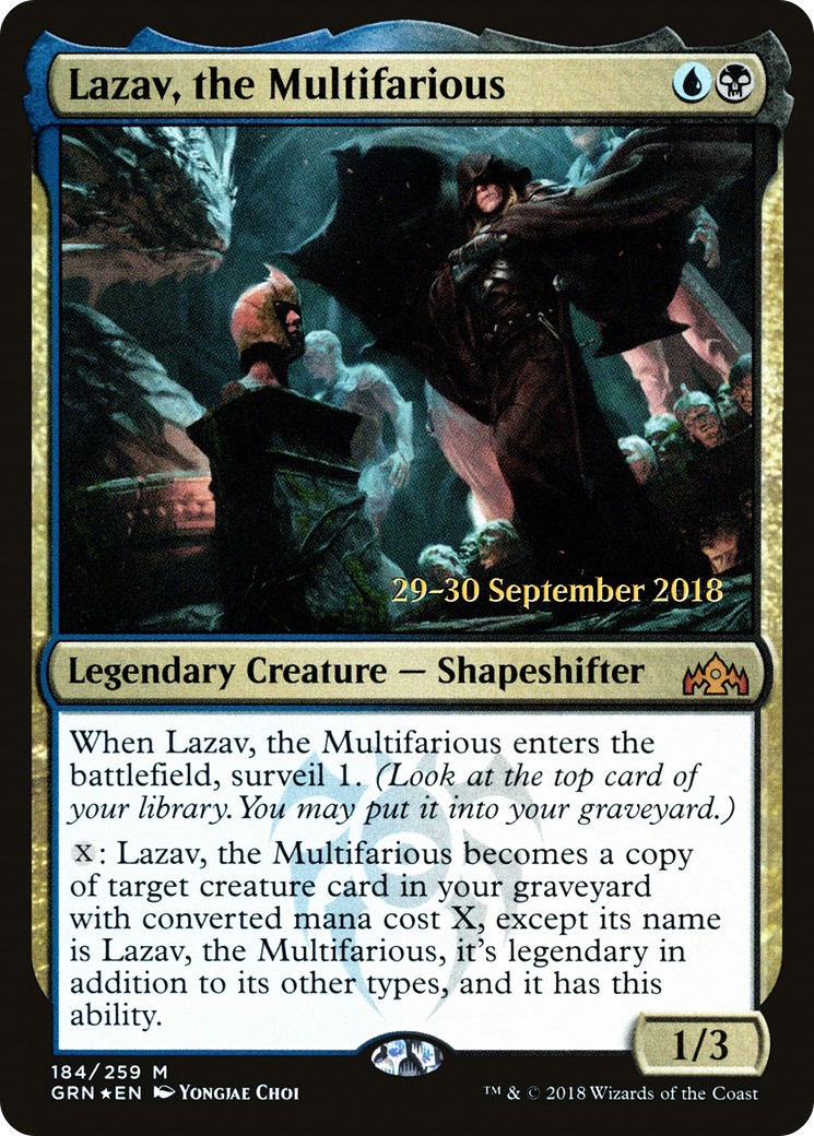 2018 Magic: The Gathering Guilds of Ravnica Promos 2018 Magic: The Gathering Guilds of Ravnica Promos #184s trading card