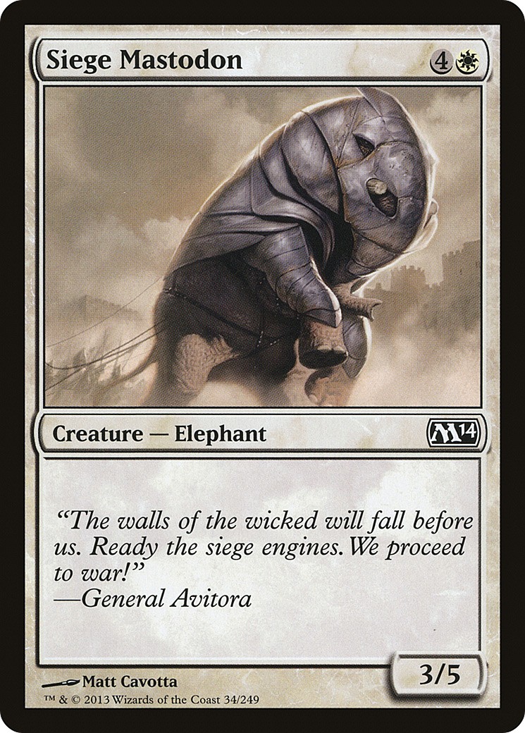 Siege Mastodon - Image 1