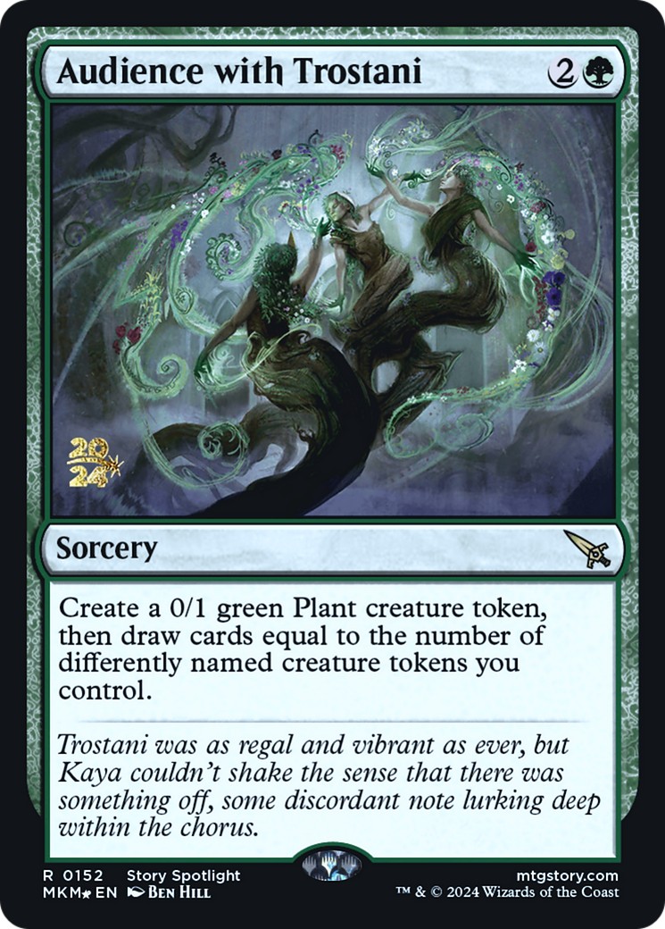 2024 Magic: The Gathering Murders at Karlov Manor Promos 2024 Magic: The Gathering Murders at Karlov Manor Promos #152s tradi