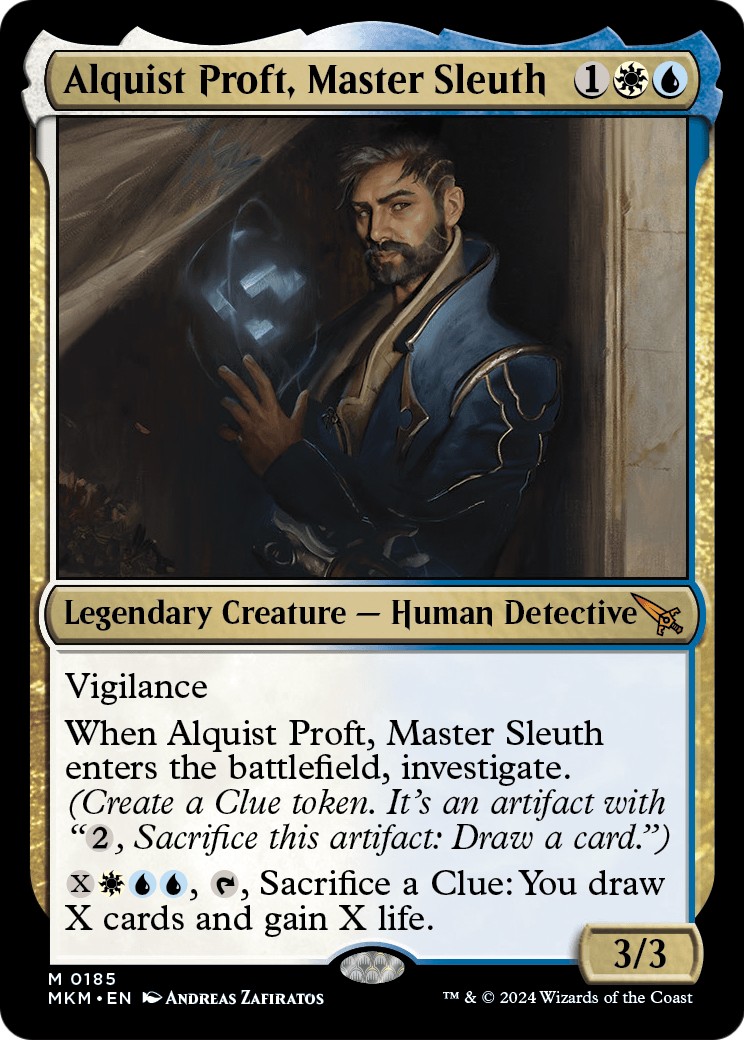 Alquist Proft, Master Sleuth - Image 1