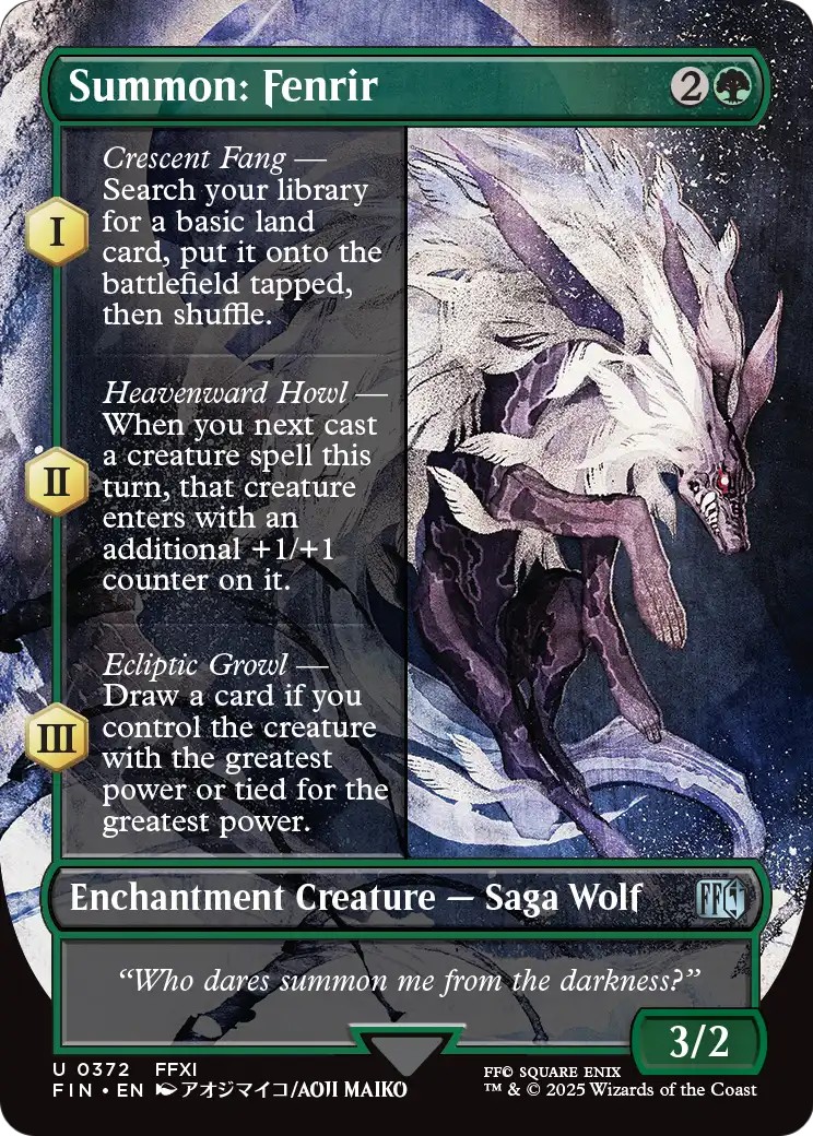 Summon: Fenrir - Image 1