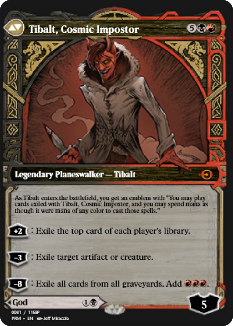 Valki, God of Lies // Tibalt, Cosmic Impostor thumbnail 2