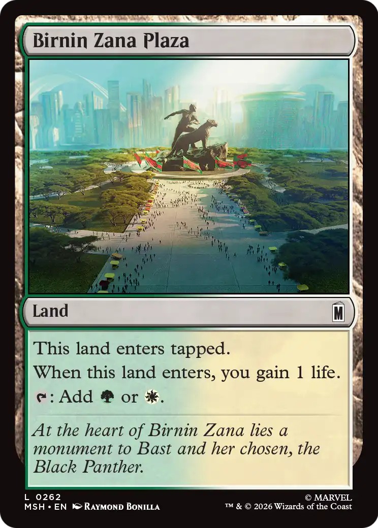 2026 Magic: The Gathering Marvel Super Heroes 2026 Magic: The Gathering Marvel Super Heroes #262 trading card