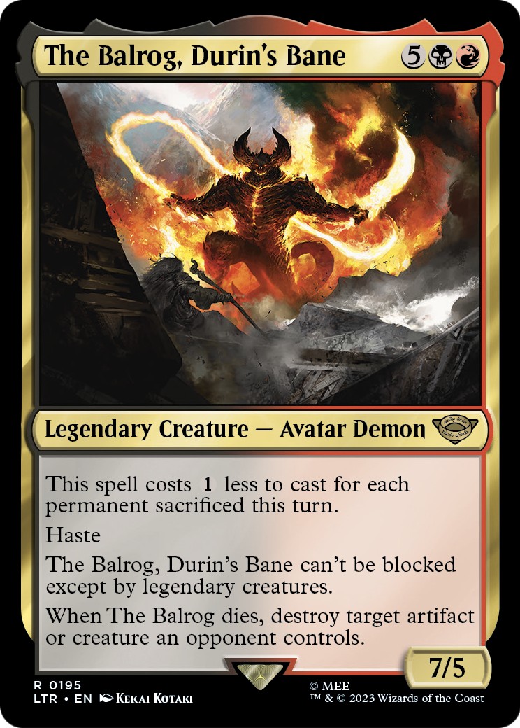 The Balrog, Durin's Bane - Image 1