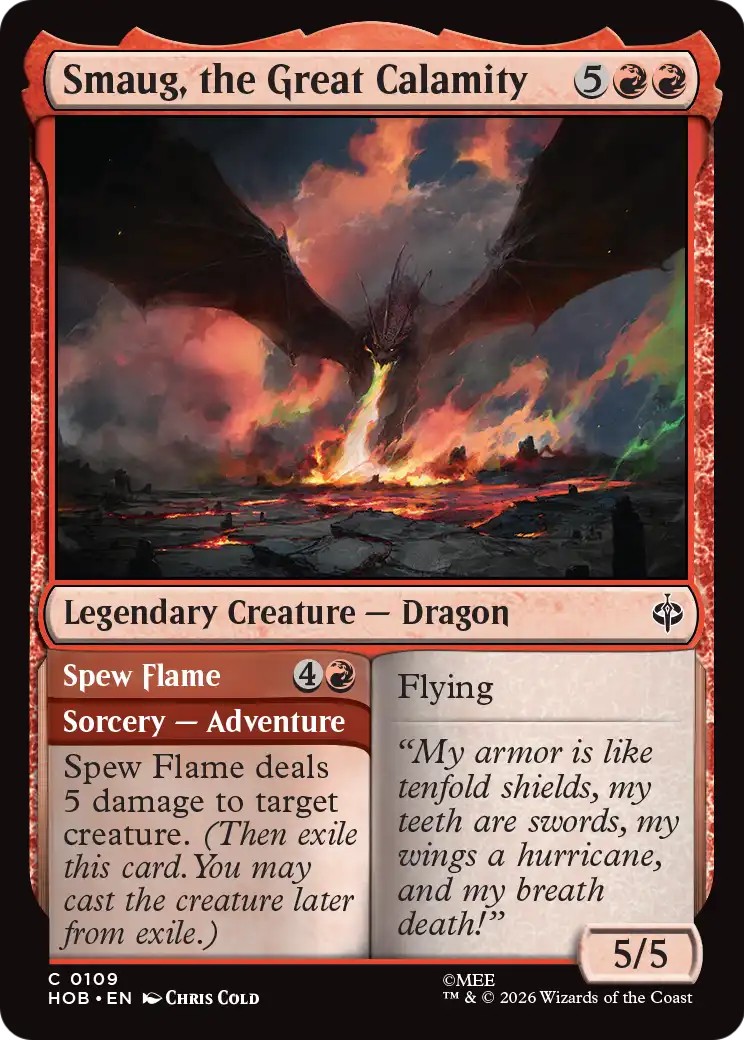 Smaug, the Great Calamity // Spew Flame - Image 1