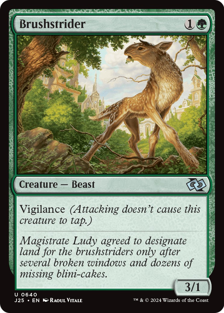 2024 Magic: The Gathering Foundations 2024 Magic: The Gathering Foundations #640 trading card