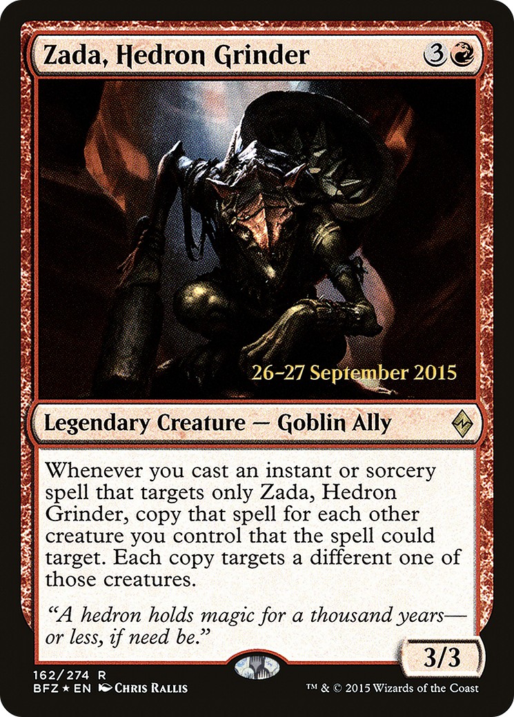 2015 Magic: The Gathering Battle for Zendikar Promos 2015 Magic: The Gathering Battle for Zendikar Promos #162s trading card