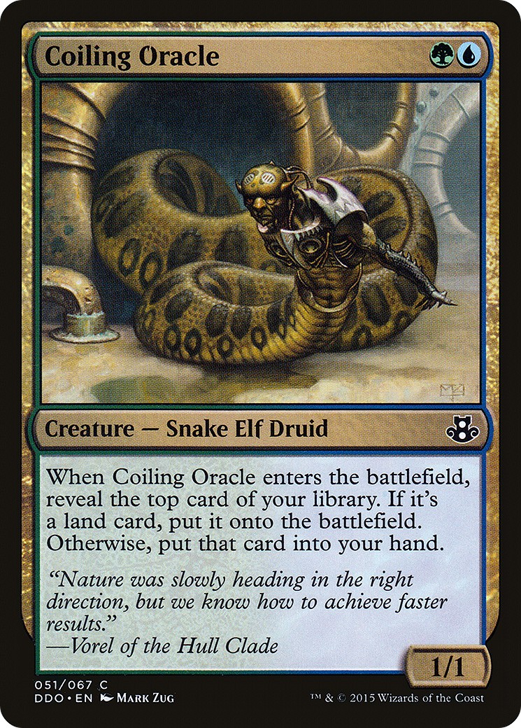2015 Magic: The Gathering Duel Decks: Elspeth vs. Kiora 2015 Magic: The Gathering Duel Decks: Elspeth vs. Kiora #51 trading c
