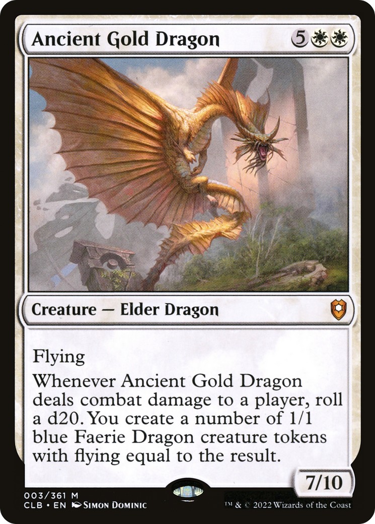 Ancient Gold Dragon - Image 1